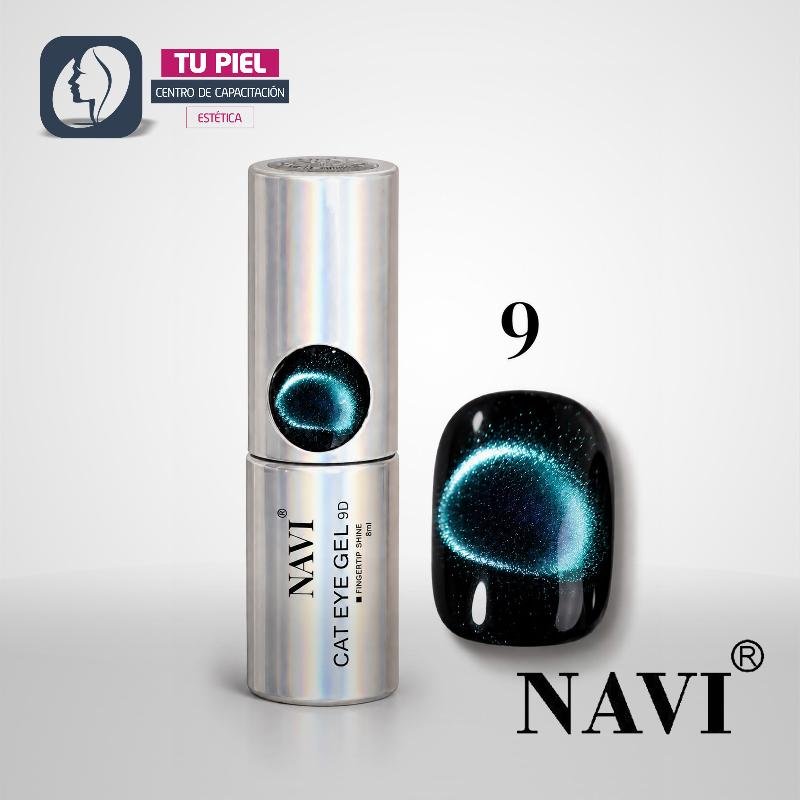 GEL POLISH CAT EYE 9D 009 NAVI 15ml || CAT009 - Imagen 1